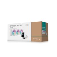 Miniatura 7 de DeepCool Mystique 360 WH ARGB Procesador Sistema de refrigeraci  n l  quida todo en uno 12 cm Blanco 1 pieza s