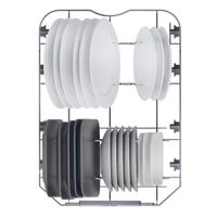 Miniatura 10 de LAVAV. HAIER XF1C3TB1FX C 11CUB. INOX
