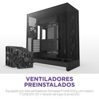 Miniatura 4 de NZXT H9 H9 Flow  Negro