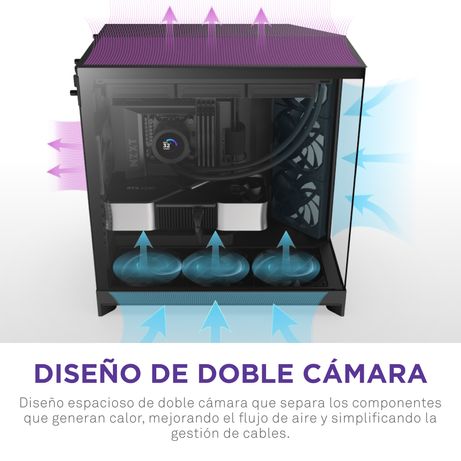 NZXT H9 H9 Flow Negro - Imagen 7 de 11 NZXT H9 H9 Flow Negro - Imagen 7 de 11