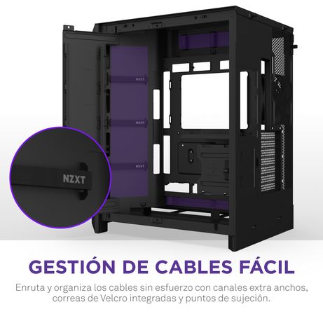 NZXT H9 H9 Flow RGB RGB Negro - Imagen 4 de 11 NZXT H9 H9 Flow RGB RGB Negro - Imagen 4 de 11