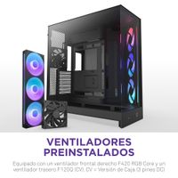 Miniatura 6 de NZXT H9 H9 Flow RGB RGB Negro
