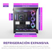 Miniatura 7 de NZXT H9 H9 Flow RGB RGB Negro