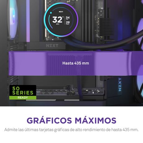 NZXT H9 H9 Flow RGB RGB Negro - Imagen 8 de 11 NZXT H9 H9 Flow RGB RGB Negro - Imagen 8 de 11