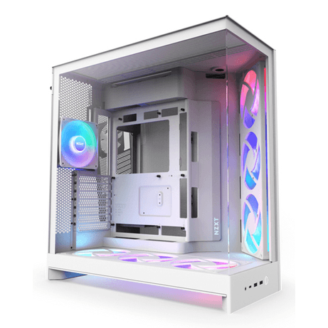 NZXT H9 H9 Flow RGB+ RGB Blanco - Imagen 1 de 11 NZXT H9 H9 Flow RGB+ RGB Blanco - Imagen 1 de 11