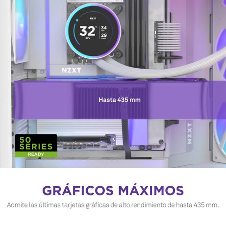 NZXT H9 H9 Flow RGB+ RGB Blanco - Imagen 6 de 11 NZXT H9 H9 Flow RGB+ RGB Blanco - Imagen 6 de 11