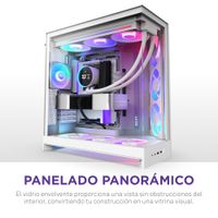 Miniatura 8 de NZXT H9 H9 Flow RGB+ RGB Blanco