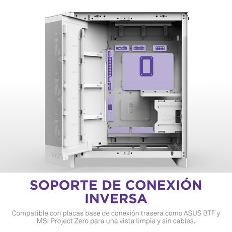 NZXT H9 H9 Flow RGB+ RGB Blanco - Imagen 9 de 11 NZXT H9 H9 Flow RGB+ RGB Blanco - Imagen 9 de 11
