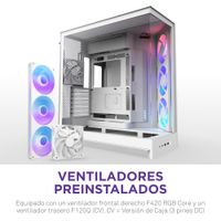 Miniatura 4 de NZXT H9 H9 Flow RGB RGB Blanco