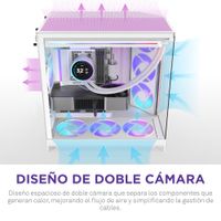 Miniatura 7 de NZXT H9 H9 Flow RGB RGB Blanco