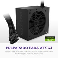 Miniatura 4 de Fuente Alimentación 750W NZXT  C750 Bronze 80 PLUS Bronze Non-Modular Negro