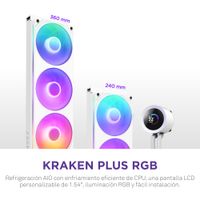 Miniatura 3 de NZXT Kraken Kraken Plus RGB 240  Blanco