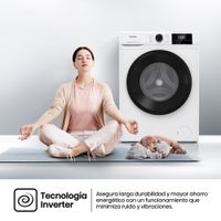 Miniatura 12 de LAVADORA CARGA FRONTAL HISENSE WF1G7021BW 7 KG 1200 RPM B BLANCO