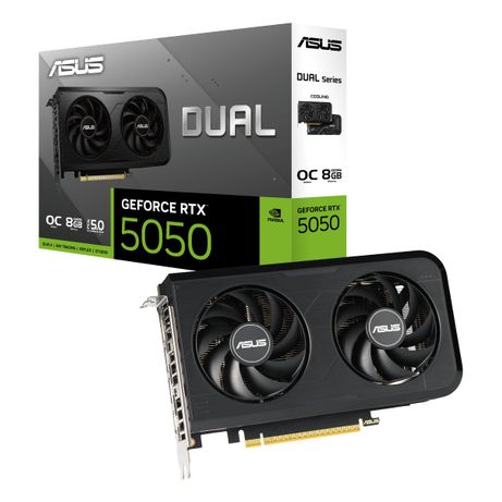 Tarjeta Gráfica AsusGeForce RTX 5050 GDDR6 8GB Negro - Imagen 1 de 15 Tarjeta Gráfica AsusGeForce RTX 5050 GDDR6 8GB Negro - Imagen 1 de 15