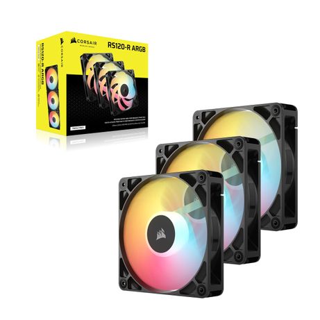 VENTILADOR CAJA CORSAIR RS120-R ARGB TRIPLE PACK CO-9050196-WW - Imagen 5 de 5 VENTILADOR CAJA CORSAIR RS120-R ARGB TRIPLE PACK CO-9050196-WW - Imagen 5 de 5