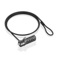 Miniatura 4 de CABLE SEGURIDAD AISENS CERRADURA COMBINACION KENSINGTON 1.5M NEGRO