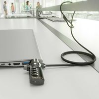 Miniatura 7 de CABLE SEGURIDAD AISENS CERRADURA COMBINACION KENSINGTON 1.5M NEGRO