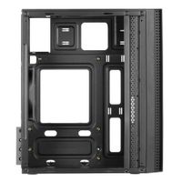 Miniatura 6 de TACENS  ACX Caja Mini Torre Micro ATX Frontal Aluminio Pulido Ventilador 12cm USB 3.0 Negro  Negro