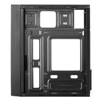 Miniatura 8 de TACENS  ACX Caja Mini Torre Micro ATX Frontal Aluminio Pulido Ventilador 12cm USB 3.0 Negro  Negro
