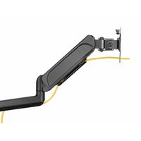 Miniatura 4 de SOPORTE PANTALLA PARA MESA TRES BRAZOS 3 PANTALLAS  17" - 27" ALUMINIO MUELLE DE GAS INCLINABLE Y GIRATORIO MAX, VESA 100X100