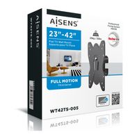 Miniatura 7 de SOPORTE DE PARED AISENS PANTALLAS 23P 42P NEGRO WT42TS-005