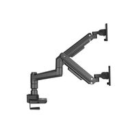 Miniatura 3 de SOPORTE DE MESA EQUIP 650182 PARA 2 PANTALLA DE 17"-35" NEGRO Max. 20Kg POR PANTALLA Max.VESA 100x10