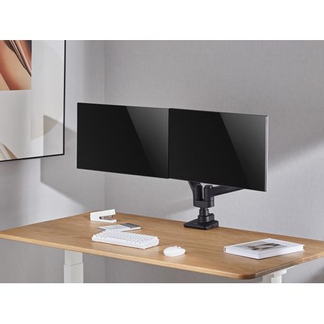 SOPORTE DE MESA EQUIP 650182 PARA 2 PANTALLA DE 17"-35" NEGRO Max. 20Kg POR PANTALLA Max.VESA 100x10 - Imagen 10 de 12 SOPORTE DE MESA EQUIP 650182 PARA 2 PANTALLA DE 17"-35" NEGRO Max. 20Kg POR PANTALLA Max.VESA 100x10 - Imagen 10 de 12