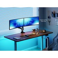 Miniatura 11 de SOPORTE DE MESA EQUIP 650182 PARA 2 PANTALLA DE 17"-35" NEGRO Max. 20Kg POR PANTALLA Max.VESA 100x10