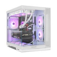 Miniatura 2 de CAJA HUMMER ASTRA NEO SEMITT ATX CRISTAL FRAMELESS BLANCO