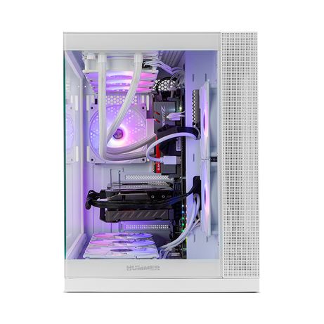 CAJA HUMMER ASTRA NEO SEMITT ATX CRISTAL FRAMELESS BLANCO - Imagen 6 de 13 CAJA HUMMER ASTRA NEO SEMITT ATX CRISTAL FRAMELESS BLANCO - Imagen 6 de 13