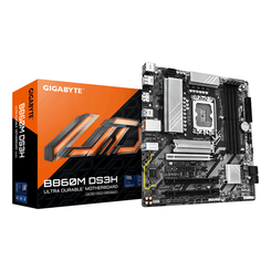 GIGABYTE Intel B860M DS3H Placa base - CPUs Intel Core Ultra, VRM de 5+1+2+1 fases, hasta 9066MHz DDR5, 1xPCIe 5.0 + 1xPCIe 4.0 M.2, LAN 2,5 GbE, USB GIGABYTE Intel B860M DS3H Placa base - CPUs Intel Core Ultra, VRM de 5+1+2+1 fases, hasta 9066MHz DDR5, 1xPCIe 5.0 + 1xPCIe 4.0 M.2, LAN 2,5 GbE, USB