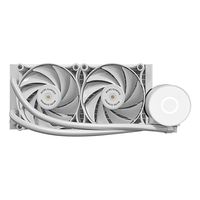 Miniatura 2 de SISTEMA DE REFRIGERACION LIQUIDA PROFESIONAL MARS GAMING MLPRO240W BLANCO 2x120mm FDB COBRE INTEL AM