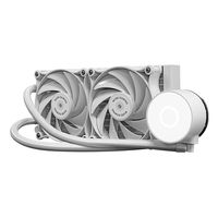 Miniatura 3 de SISTEMA DE REFRIGERACION LIQUIDA PROFESIONAL MARS GAMING MLPRO240W BLANCO 2x120mm FDB COBRE INTEL AM