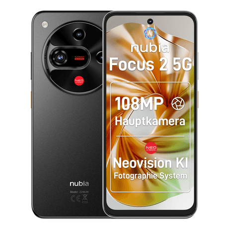 ZTE Focus 2 5G 6.7" 5G 8GB/256GB Negro - Imagen 1 de 9 ZTE Focus 2 5G 6.7" 5G 8GB/256GB Negro - Imagen 1 de 9