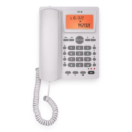 SPC 3612B Telefono OFFICE ID 2 LCD Blanco - Imagen 3 de 4 SPC 3612B Telefono OFFICE ID 2 LCD Blanco - Imagen 3 de 4