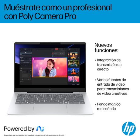 PORTATIL HP OMNIBOOK 7 14 ULTRA 5-225U - EVO, 16GB, 1TB SSD, 14" , W11 - Imagen 11 de 19 PORTATIL HP OMNIBOOK 7 14 ULTRA 5-225U - EVO, 16GB, 1TB SSD, 14" , W11 - Imagen 11 de 19