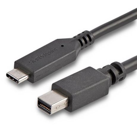 1.8M / 6FT USB C TO MINI DP CABLE - 4K 60HZ - BLA CK - Imagen 8 de 8 1.8M / 6FT USB C TO MINI DP CABLE - 4K 60HZ - BLA CK - Imagen 8 de 8