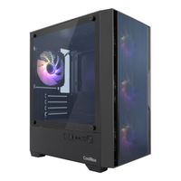 Miniatura 2 de COOLBOX  COOLBOX GAMING CAJA MATX GM220 FUSION NEGRA MESH USB-C 3.2 GEN1 SIN FTE+ 4 VENT. ARGB RGB Negro