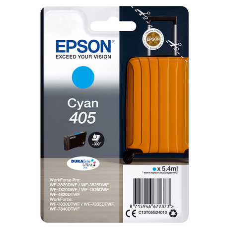 Epson Cartucho 405 Cyan - Imagen 1 de 3 Epson Cartucho 405 Cyan - Imagen 1 de 3