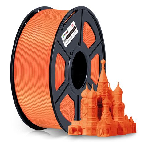 FILAMENTO PLA 1.75MM 1 KG NARANJA - Imagen 2 de 2 FILAMENTO PLA 1.75MM 1 KG NARANJA - Imagen 2 de 2