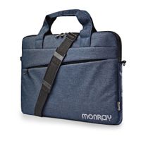 Miniatura 4 de MALETIN NGS CHARTER 15.6" AZUL OSCURO JASPEADO CON BOLSILLO EXTERIOR