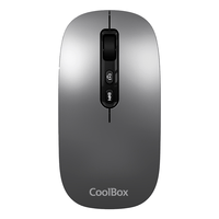 Miniatura 1 de RATON COOLBOX W02-IA 1.600DPI INALAMBRICO GRIS