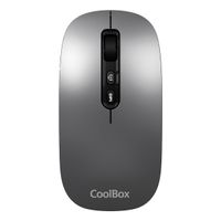 Miniatura 2 de RATON COOLBOX W02-IA 1.600DPI INALAMBRICO GRIS