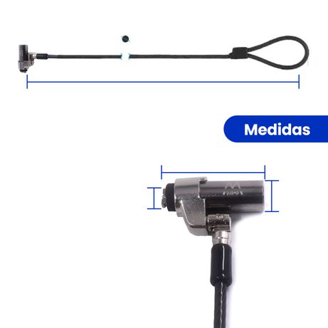 EWENT Cable Seguridad Nano con Llave - Imagen 3 de 7 EWENT Cable Seguridad Nano con Llave - Imagen 3 de 7