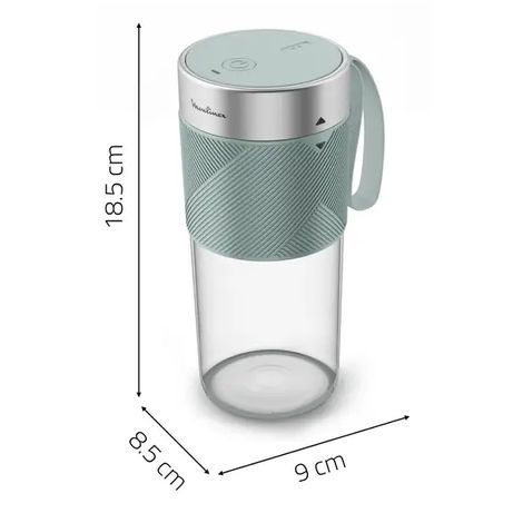 BATIDORA DE VASO MOULINEX LM1C0410 300 ML AZUL - Imagen 5 de 5 BATIDORA DE VASO MOULINEX LM1C0410 300 ML AZUL - Imagen 5 de 5