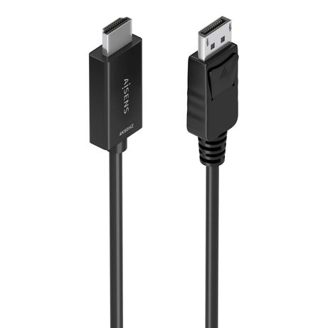 AISENS Cable conversor DisplayPort a HDMI 4K 60Hz DP M HDMI M Negro 1 5m - Imagen 2 de 6 AISENS Cable conversor DisplayPort a HDMI 4K 60Hz DP M HDMI M Negro 1 5m - Imagen 2 de 6