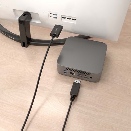 AISENS Cable conversor DisplayPort a HDMI 4K 60Hz DP M HDMI M Negro 1 5m - Imagen 6 de 6 AISENS Cable conversor DisplayPort a HDMI 4K 60Hz DP M HDMI M Negro 1 5m - Imagen 6 de 6