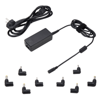 Miniatura 1 de EWENT CARGADOR AUTOMATICO UNIVERSAL NOTEBOOK 45W CON 8 PUNTAS
