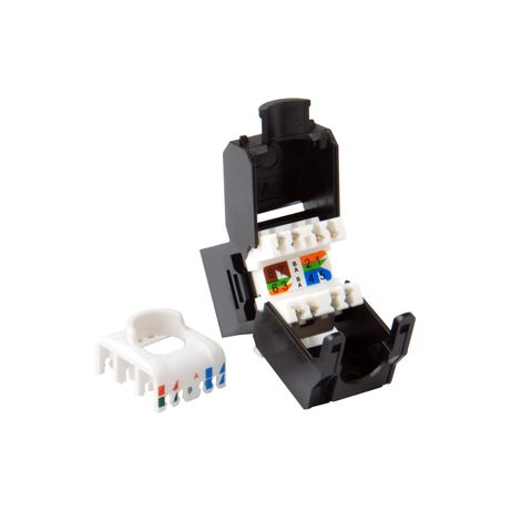KIT 8 UDS CONECTOR HEMBRA RJ45 UTP CAT6A PANEL KEYSTONE TOOL FREE REF- 769226 - Imagen 3 de 5 KIT 8 UDS CONECTOR HEMBRA RJ45 UTP CAT6A PANEL KEYSTONE TOOL FREE REF- 769226 - Imagen 3 de 5