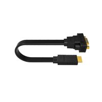 Miniatura 4 de Ewent EW9869 video cable adapter 0.15 m HDMI Type A (Standard) VGA (D-Sub) Black